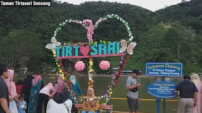 wisata alam taman tirtasari jorong sonsang kamang pituluik