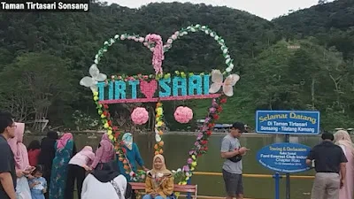 wisata alam taman tirtasari jorong sonsang kamang pituluik